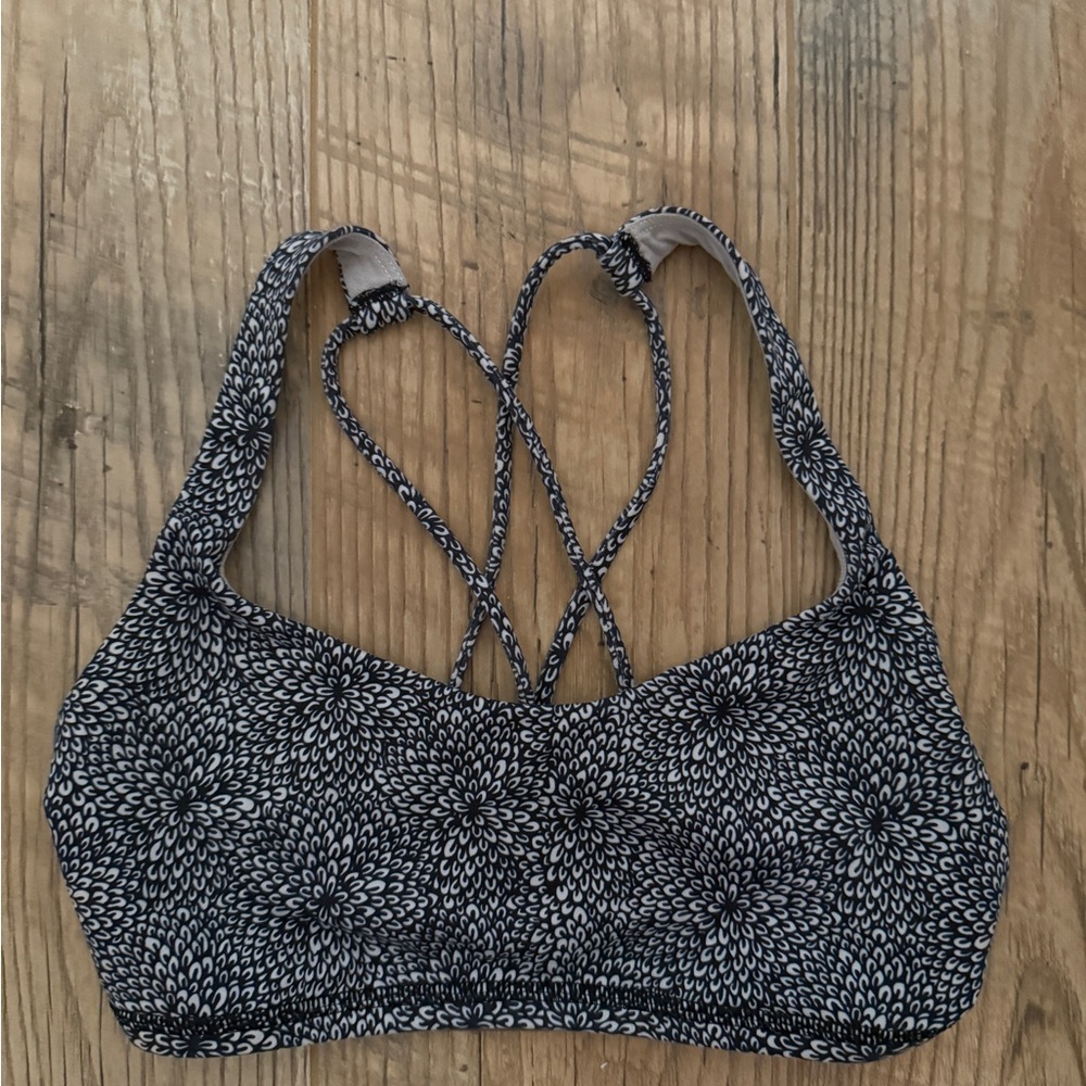 Lululemon Floral Sports Bra